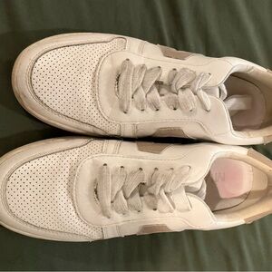 MIA White and Tan Sneakers